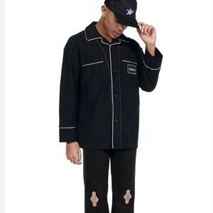 We11done Black Zurry Pyjama Shirt Men’s‎ Size Small